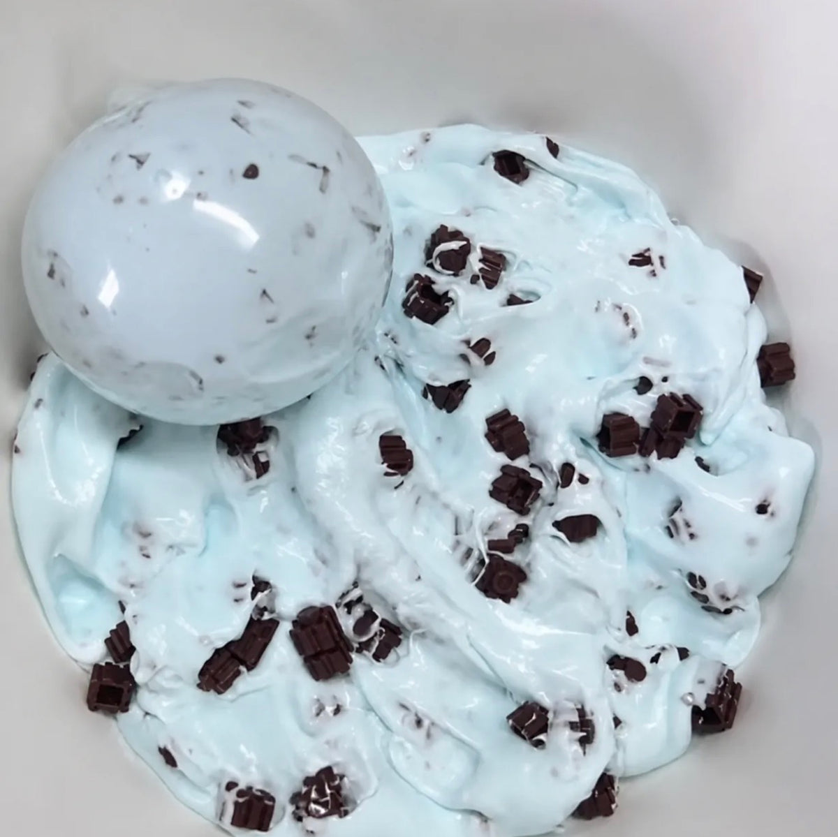 Blue Clay Ball Squishy